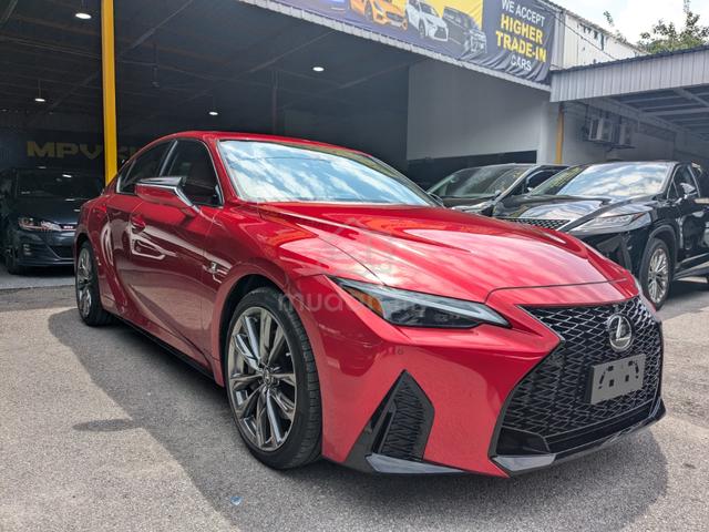 2021 Lexus IS300 2.0 F-SPORT Sunroof, 360 Cam, Red - Cars for sale in ...