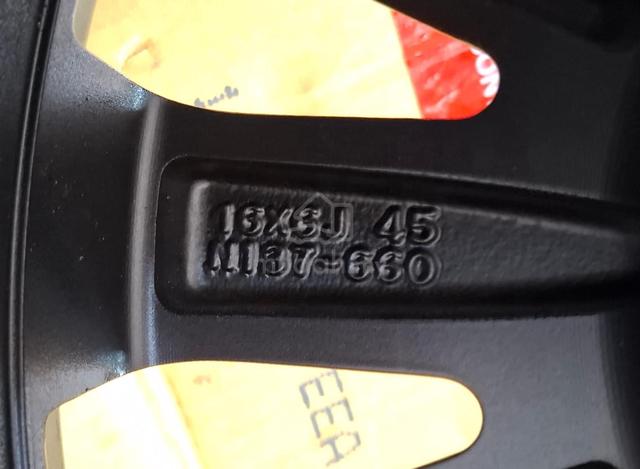 Rim 16 ori nissan serena condition 95%new - photo 4 of 5