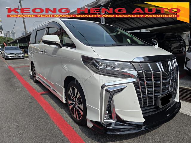 2022 Toyota ALPHARD 2.5 SC 360 SR BSM DIM 2Y Wrnty - 2