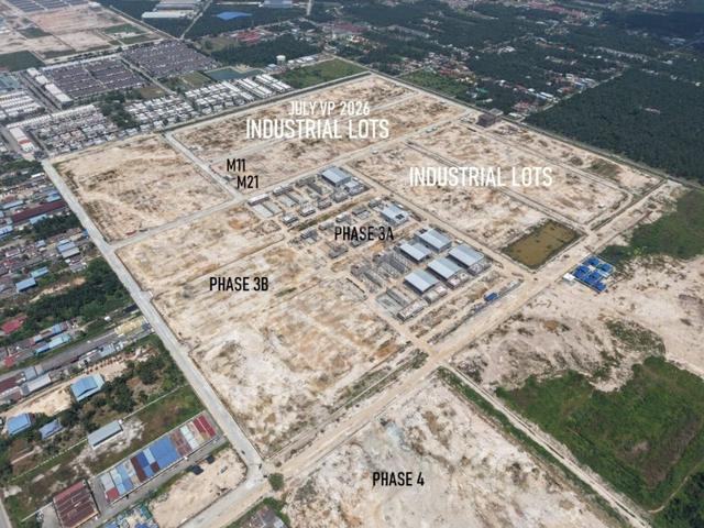 CORNER LOT Medium Industrial Land Jenjarom Business Park Kuala Langat 1