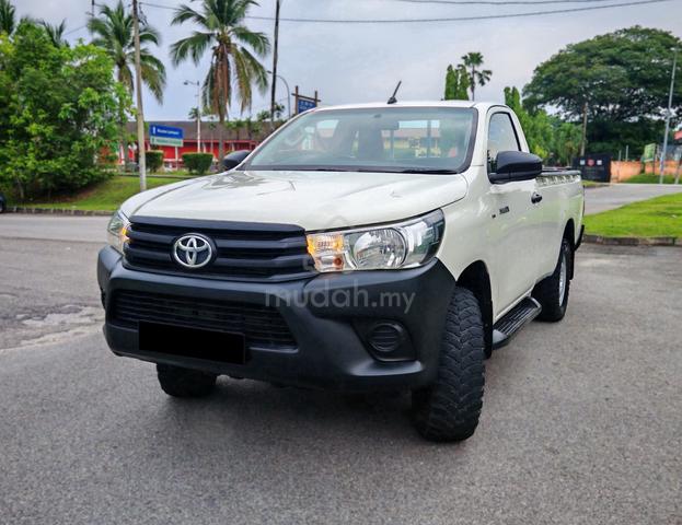 2022 Toyota HILUX 2.4 SINGLE CAB (M) L/Mileage 4x4 - 2