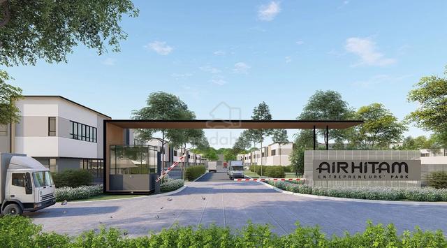 Air Hitam Entrepreneurs Park : 1.5 Storey Semi-D Factory for Rent ! 1