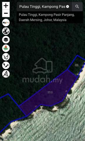 Tanah Tepi Pantai Pulau Tinggi - Peluang Emas Untuk Resort & Clamping! 1