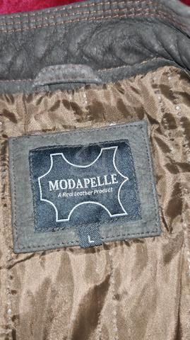 Genuine Leather Jacket MODAPELLE (Brown/Vintage St - photo 3 of 3