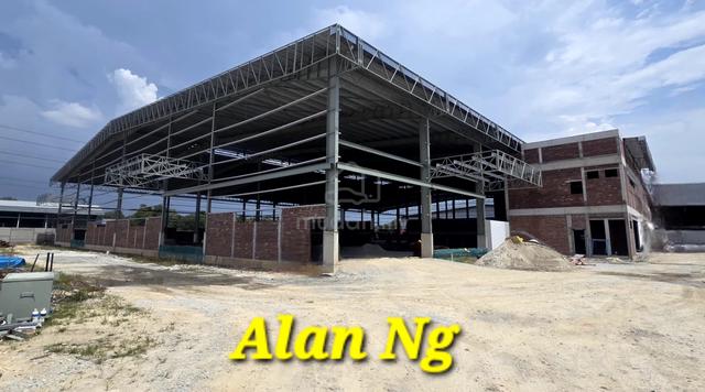 New factory warehouse for rent bukit minyak juru 1
