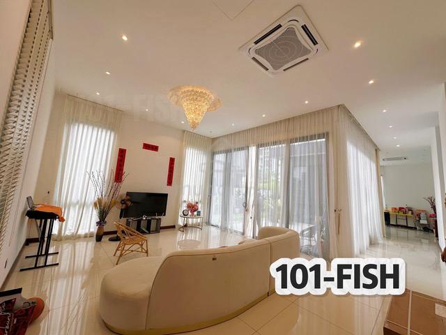 Big BUNGALOW House Furnish Rent😍Eco Sanctuary Grandezza Kota Kemuning 1