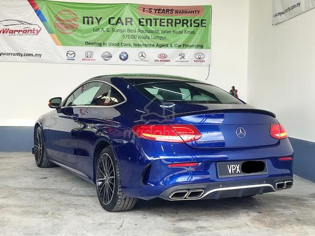2016 Mercedes Benz C200 COUPE AMG LINE (CBU) 2.0 - 2