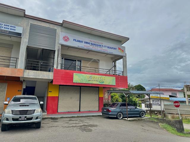 Sin Kong Plaza Beaufort Shop For Sale I Corner Unit I Beside Main Road 1