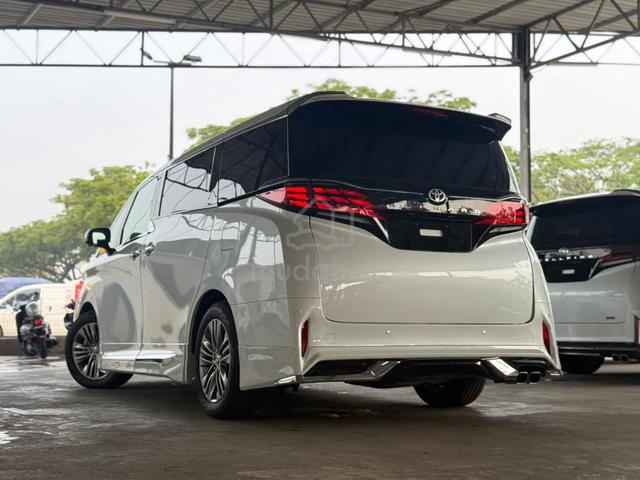 2025 Toyota ALPHARD 2.5 Z SROF 2PD 7STR 18K KM - 2