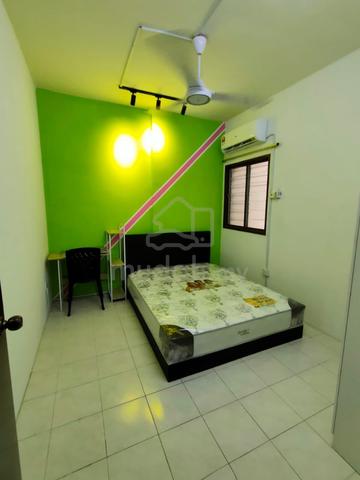 Indahria Apartment, Batu Tiga, Shah Alam, Medium Room, Fully Furnished 1