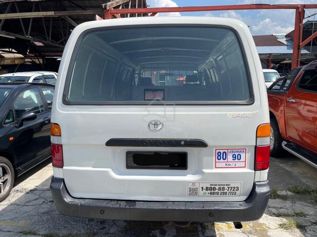 2005 Toyota HIACE Panel Van 2.5 (M) Careful Owner - 5