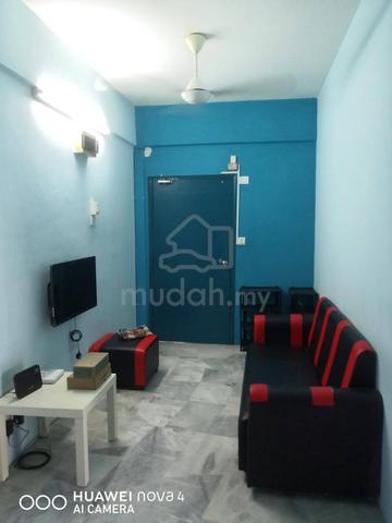 Bilik Single Apartment Kajang Perdana Lelaki Free Wifi 1