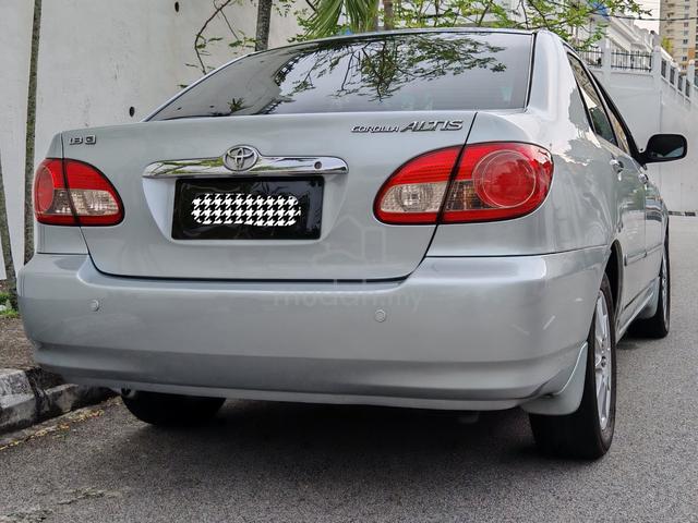 2004 Toyota COROLLA 1.8 ALTIS G (A) 1 OWNER - 2