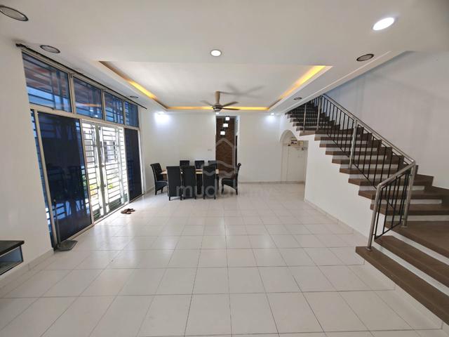 pulai indah double storey cluster house universiti skudai kangkar 3