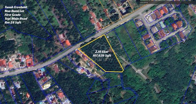 Tanah Sawit Tepi Jalan Utama Untuk Di Jual @ Sg. Kechil Nibong Tebal. 1
