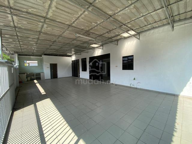 Corner unit Taman Bagan Big land Single Storey Terrace For Sale 1