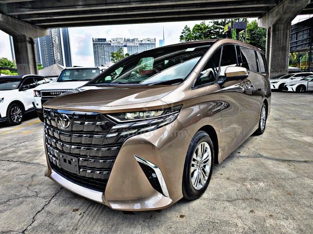 2025 Toyota ALPHARD 2.5 Z JBL Gold Bronze Brown - 1