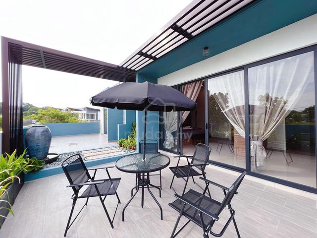 4Bedroom Ready Unit Gated Guard Double Storey 22x70 Ayer Keroh Mitc 1