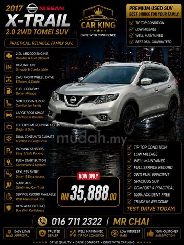 -2017 Nissan X-TRAIL 2.0 TOMEI SUV (A) FULL LOAN - 1