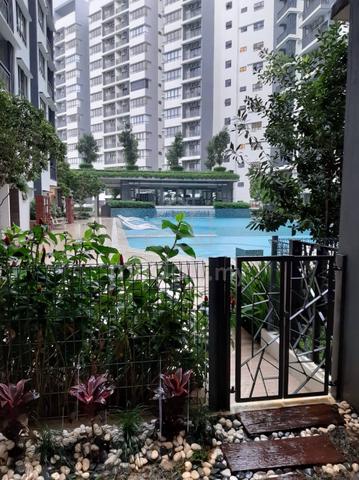 Nicest Unit Suria Residence, Bukit Jelutong For Rent (big Balcony 