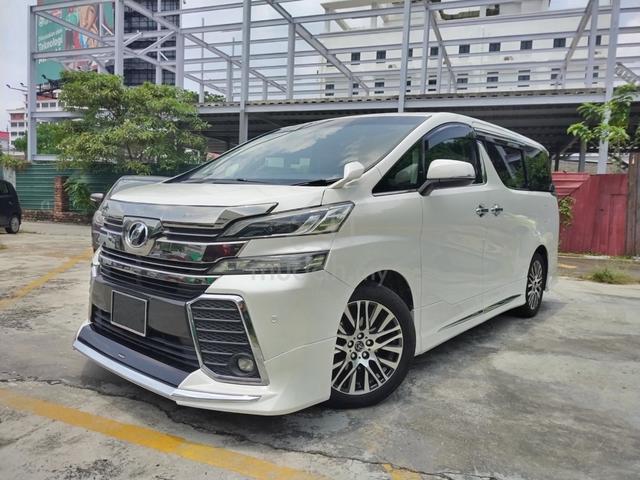 2017 Toyota Vellfire 2.5 ZG (A) 3 YEAR WARRANTY A - 1