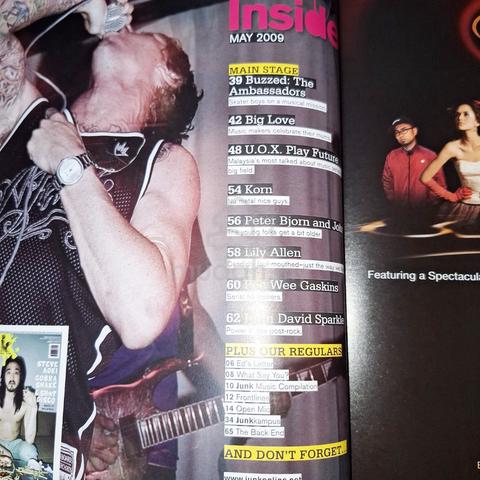 Junk Magazine May 2009 Steve Aoki Cover - photo 2 of 6