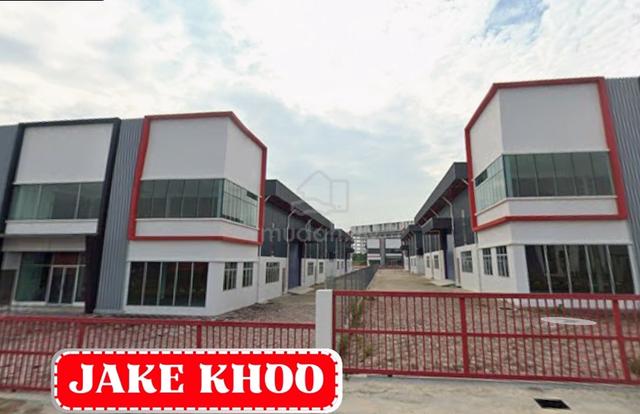 BRAND NEW Semi-D Factory, Taman Waja Indah, Kulim Hi Tech, FULL RENO 1