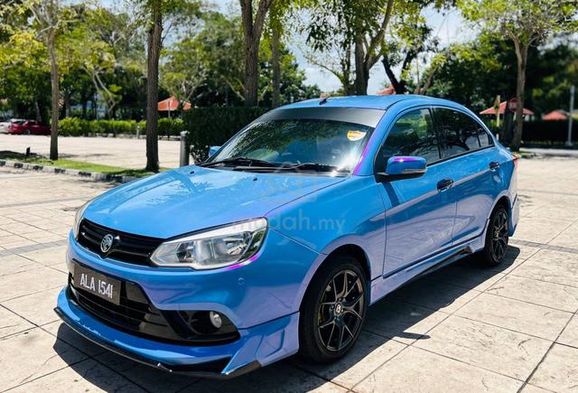 SAGA CVT 1.3(auto) 2018-SOFT THAI BLUE PURPLE CUN! - 4