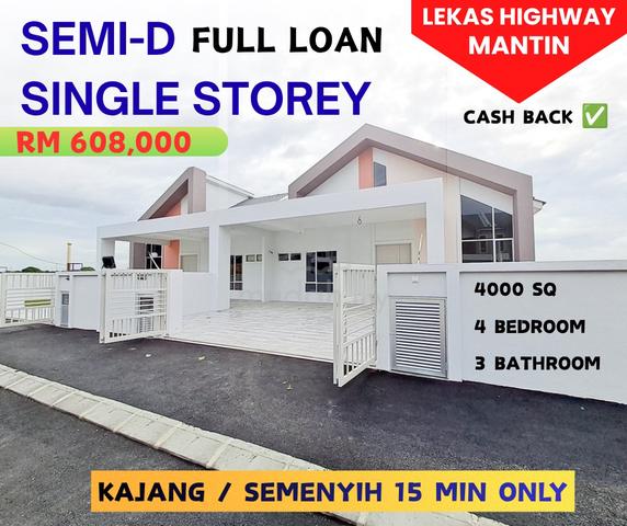 MANTIN MAIN ROAD π―β
LEKAS HIGHWAY SEMI-D & DOUBLE STOREY Full LOAN 1