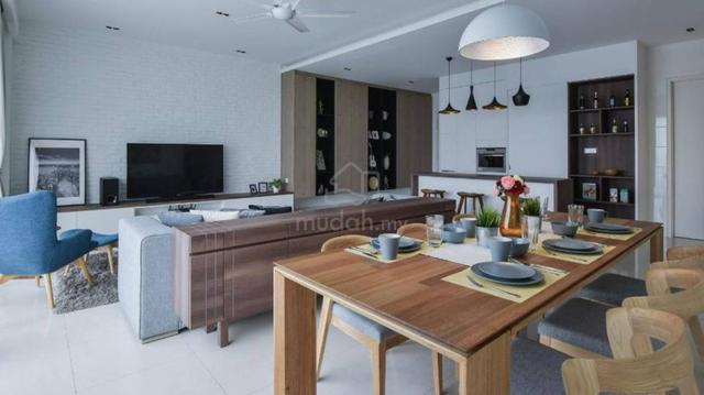 7-8min【OUG Nxw Condo】4room 3parking【0% D/Payment】Caxh Back 1