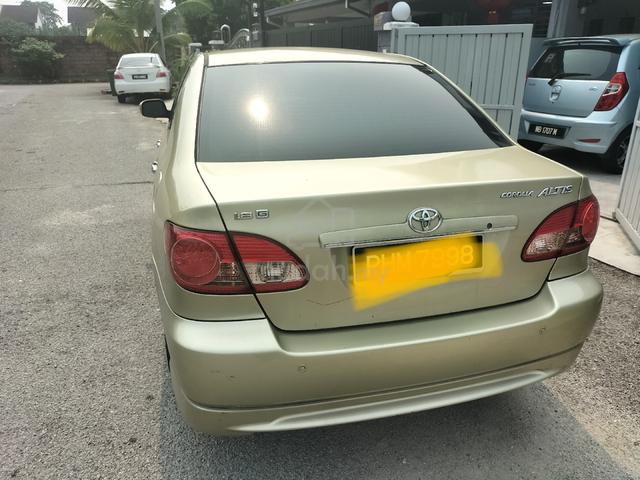 2007 Toyota COROLLA 1.8 ALTIS G MY01 E120 - 2