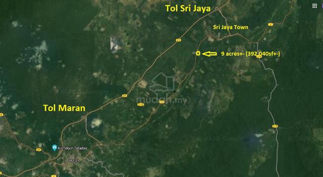 Sri Jaya, 9 acres industrial land for rent, facing main road 4