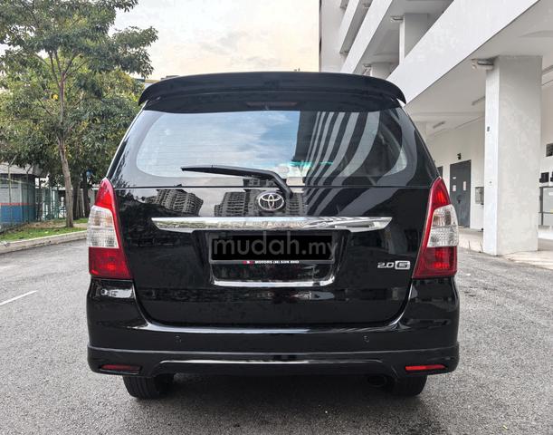 2014 Toyota INNOVA 2.0 G (A)R/CAM,R/AIRCORD,3-WRTY - 4