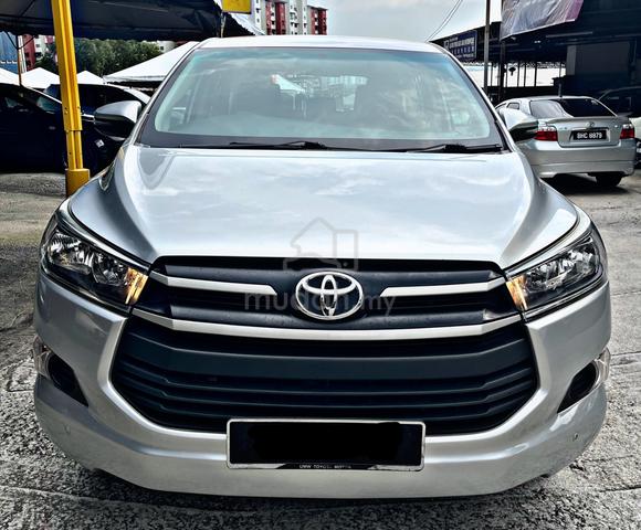 2018 Toyota INNOVA 2.0 E (A)MILES70k,TOYOTASERVICE - 2