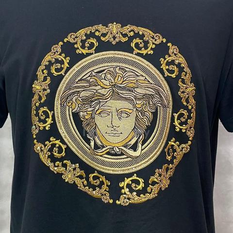 Versace Medusa Head Black Cotton Tee - photo 3 of 5
