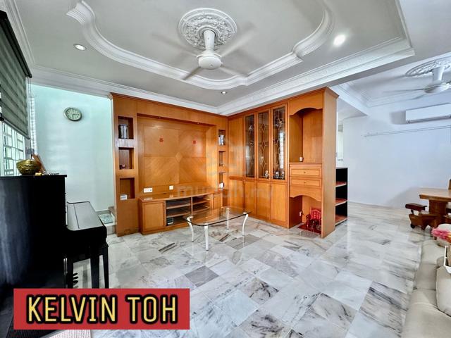 2 STOREY TERRACE WELL MAINTAINED 2 carparks FULLY RENOVATED BATU MAUNG 1