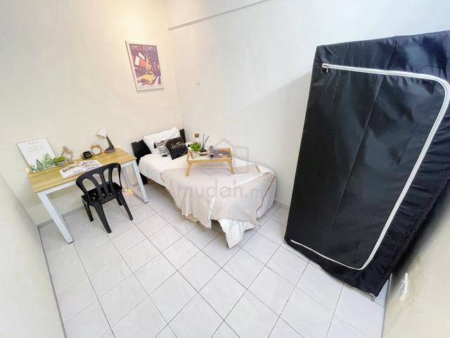 PREMIUM SINGLE ROOM🔥5 Minutes to LRT Wangsa Maju 1