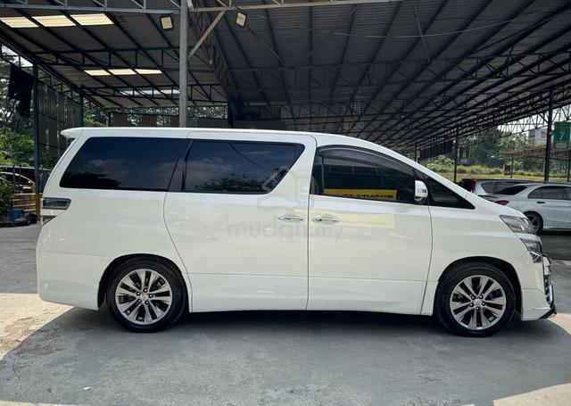 2012 Toyota VELLFIRE 2.4 Z G-EDITION FACELIFT (A) - 2