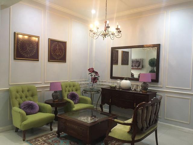 Bukit Jelutong Double Storey For Sale 24x85 Freehold Renovated Gated 1