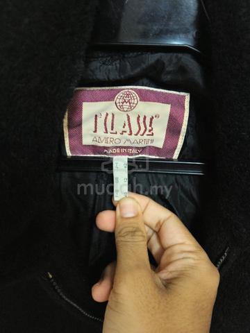 138.Alviero Martini Black Wool Winter Coat Jacket - photo 6 of 6