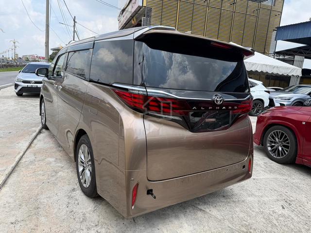 2025 Toyota ALPHARD 2.5 Z (A) GOLD COLOUR 3000KM - 5
