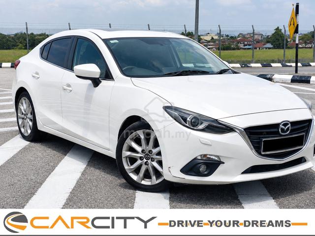 2015 MAZDA 3 2.0 SEDAN WITH SUNROOF Free WARRANTY  - 2