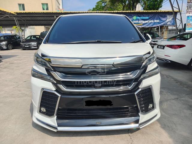 2015 Toyota VELLFIRE 2.5 Z G-EDITION (A) ONE OWNER - 2