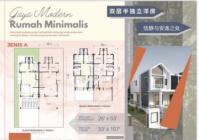 Biggest Semi Detached in Nibong Tebal Project 2