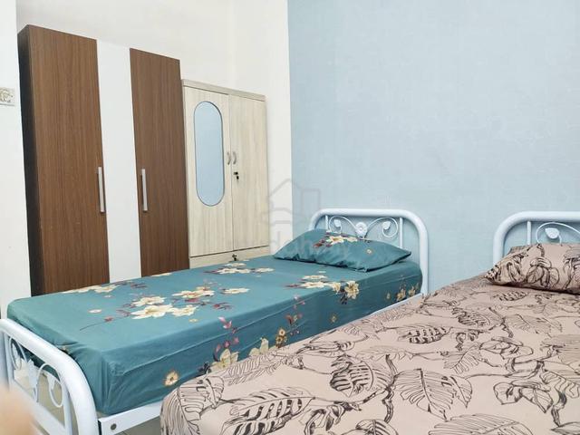 Bilik Sharing 2 Katil FULLY FURNISHED💥 FREE WiFi & Cleaning Service✅ 1