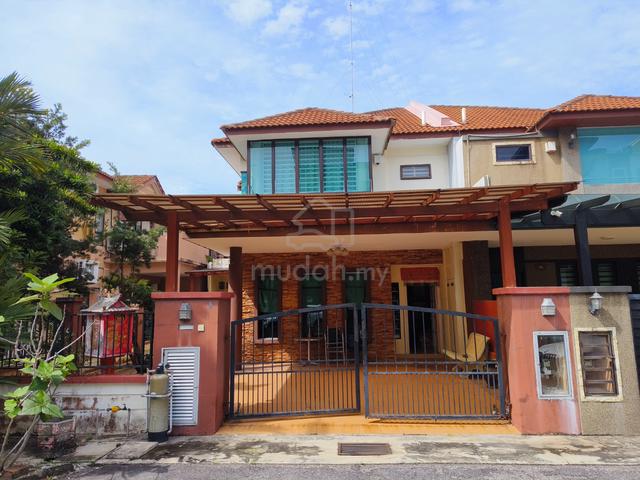 Maharani Ayu 2 storey cluster well maintained with renovation unit 1