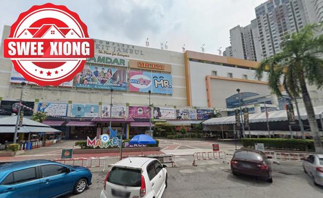 THIRD 3RD FLOOR KOMPLEKS BUKIT JAMBUL COMPLEX 550sf BAYAN SHOP CHEAP 1