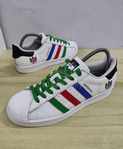 adidas gazelle silver green womens adidas Superstar ADV - White/Black/White