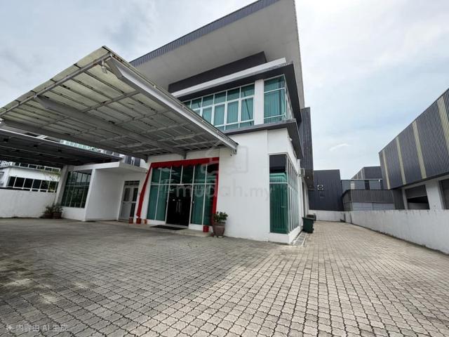 Alma Taman Industrial Impian 1.5 Stry Fully Renovate Factory With Rack 1