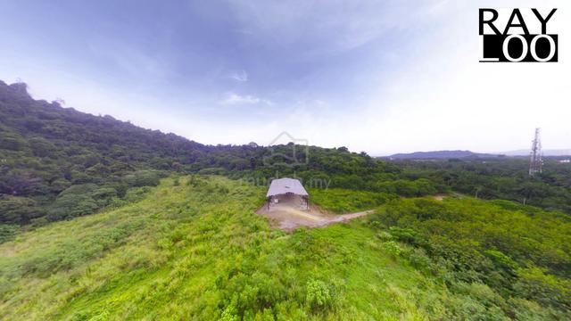 (360 VR) Batu Kawan Road Side Flat Land With A Pavilion 1